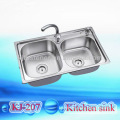 Small double kitchen sink